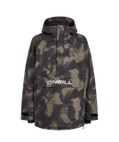 Oneill Mens O'riginals Anorak Jacket Black Night Camo